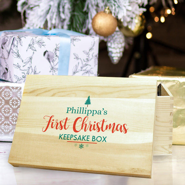 Christmas Keepsake Box First Christmas Keepsake Box
