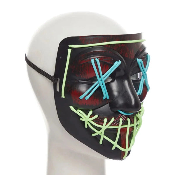 Mask Glow in Dark Blood Splatter Mask