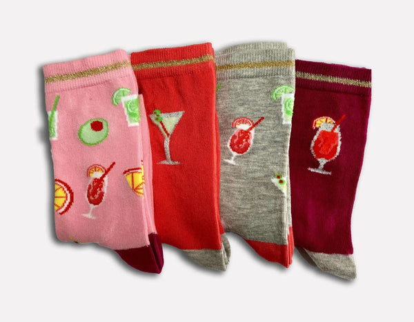 Socks in a box Socks - Socktails - 4pairs