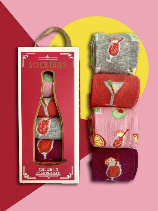 Socks in a box Socks - Socktails - 4pairs