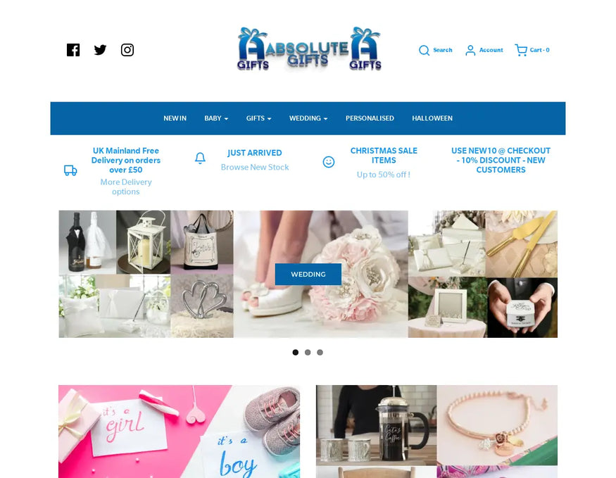 ABSOLUTE GIFTS UK – NEW AGE SHOPPING DESTINATION