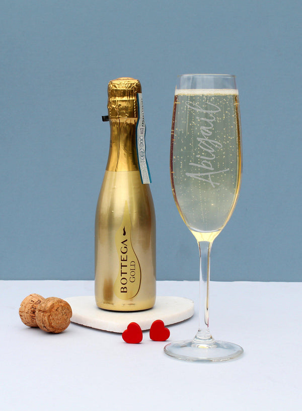 200ml Gold Bottega & Flute Set