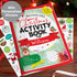 Activity Book Personalised Christmas Activity Book with Stickers