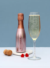 200ml Rose Gold Bottega & Flute Set