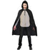 Cape Black Hooded Cape - Adult Costume