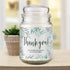 Candle Floral Thank You Candle Jar
