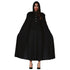 Cape Black Hooded Cape - Adult