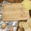 W & G 'Cheese Gromit' Rectangle Wooden Cheese Board