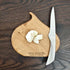 Chopping Board Luxury Handmade Oak Garlic Chopping Board