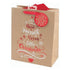Christmas Gift Bag Craft Tree & Text xl Gift Bag