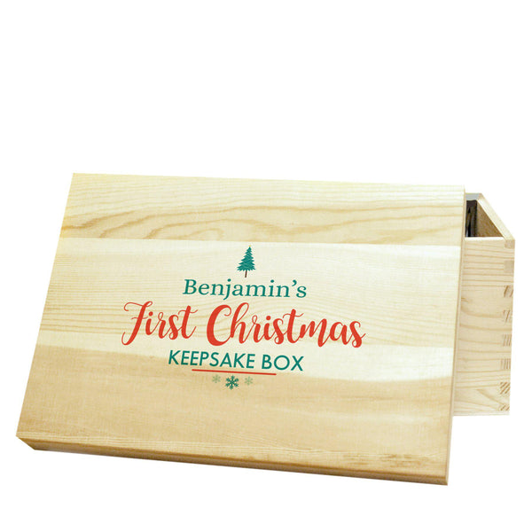 Christmas Keepsake Box First Christmas Keepsake Box