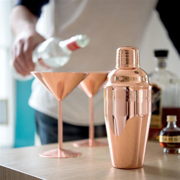 Cocktail Shaker Rose Copper Cocktail Shaker