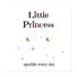 Earrings Little Princess Earrings on Message Card