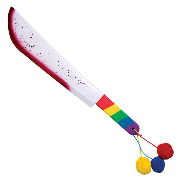 Evil Clown Machete - Killer Clowns - 54cm