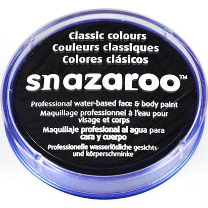 Face Paint Snazaroo Black Face Paint - 18ml