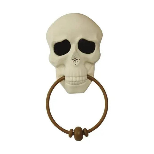 Halloween Props Animated Skull Doorbell - 30cm