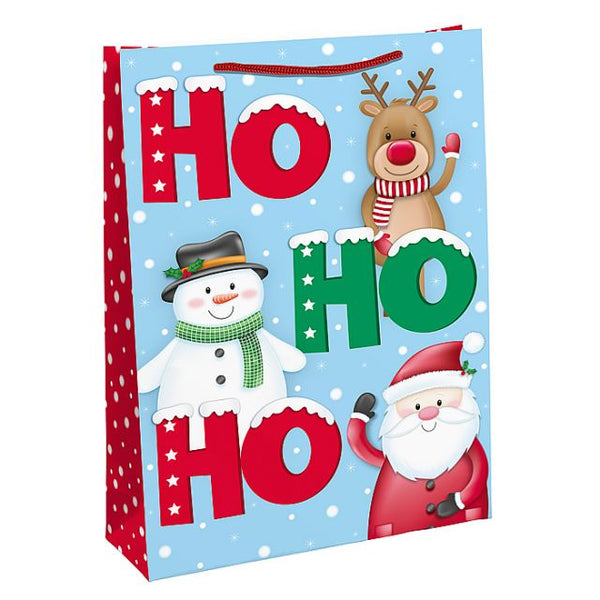 Ho Ho Ho Large Gift Bag