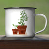 Helping Me To Grow Enamel Mug