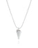 Necklace Elongated Heart Charm Necklace