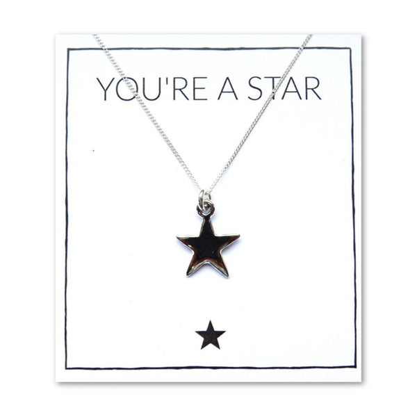 Necklace You're A Star Necklace & Card