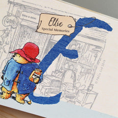 Paddington Bear Initial Memory Box Paddington Bear Initial Memory Box