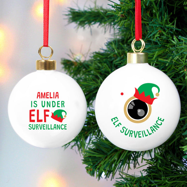 Reverse of the bauble reads 