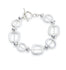 Pierced Oval And Square Bracelet