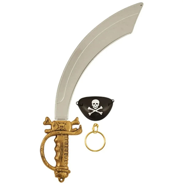 Plastic Weapon Pirate Sword Kit