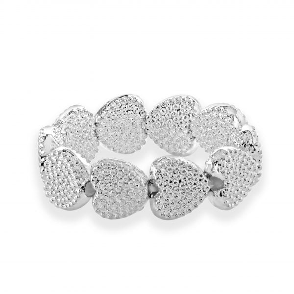 Pitted Heart Ring