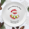 Santa & Stars Mince Pie 8" Coupe Plate