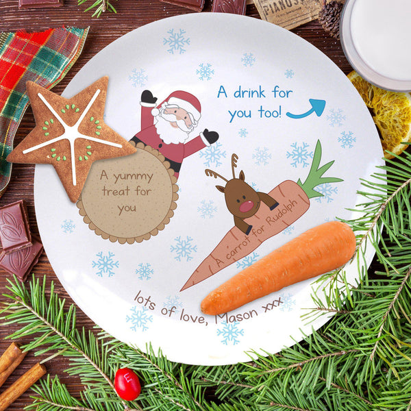 Plate Treats for Santa 8" Coupe Plate