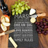 Slate Board Personalised Large Family Rules Slate Board