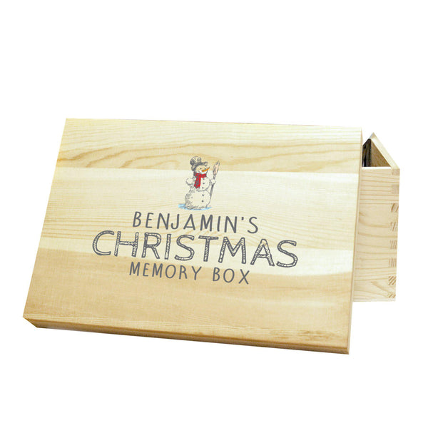Snowman Memory Box Snowman Memory Box
