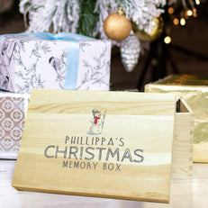 Snowman Memory Box