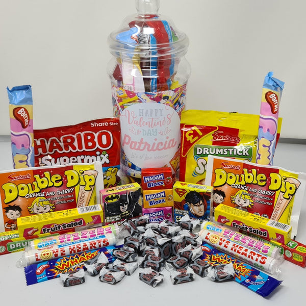 Sweet Jar ---------- Retro Men's Valentine Sweet Jar
