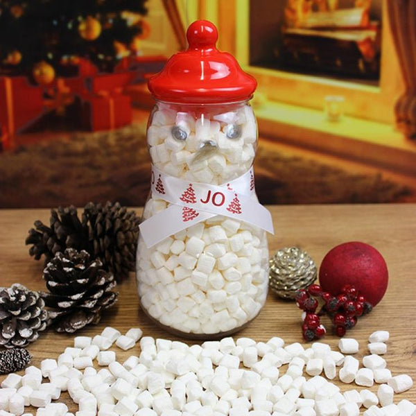 Sweet Jar Snowman Sweet Jar - Mini Mallows