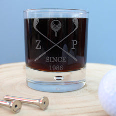Golf Club Whisky Tumbler