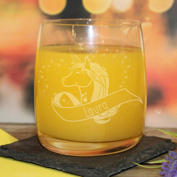 Tumbler Unicorn Heart Tumbler Glass