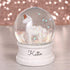 Water Globe Unicorn Water Globe