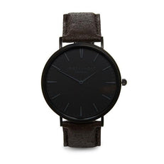 Mr Beaumont Engraved Vegan Watch Black Face