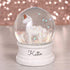 Water Globe Unicorn Water Globe