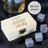 Whisky Stones Personalised Happiness Whisky Stones