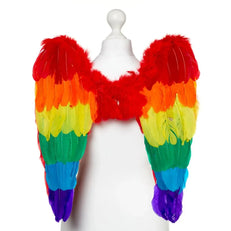 Rainbow Angel Wings - 50cm x 50cm