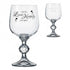 Personalised Happily Ever After Claudia Wine Glass 