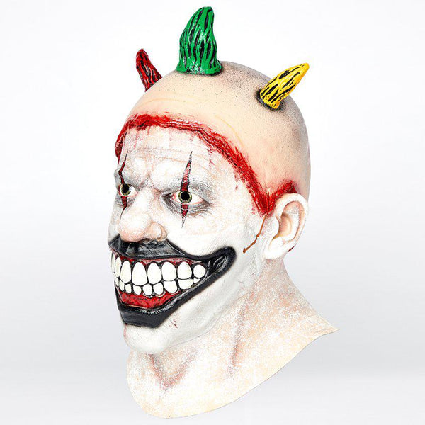Front Left View American Horror Story Twisty the Clown Mask