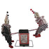Freaky Animated See-Saw Clowns - 1.2m