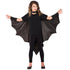 Young Girl Modelling Bat Wing Cape - Child