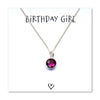 Birthday Girl Necklace & Card