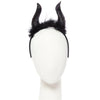 Black Glittery Horn Headband