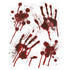 Bloody Hand Window Stickers